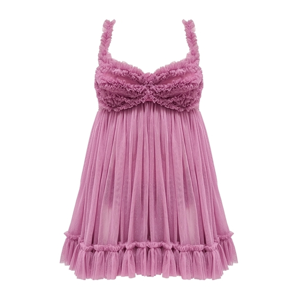 Pink Ruffle Babydoll - Picture 4 of 4